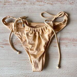 Gold Billabong Bikini bottom
